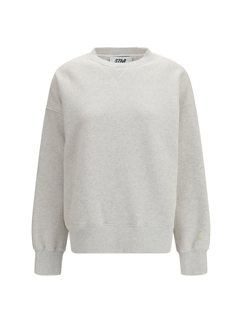 Golden Goose Golden Goose Star Sweatshirt Vintage Gray Melange - World Class Fashion