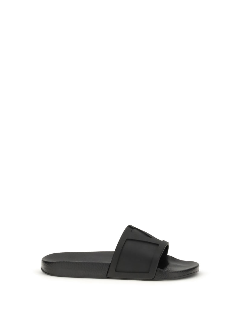 Valentino Garavani Valentino Garavani Viva Superstar Pool Slide Nero - World Class Fashion