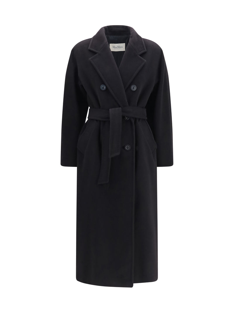 Max Mara Max Mara 101801 Madame Coat Nero - World Class Fashion