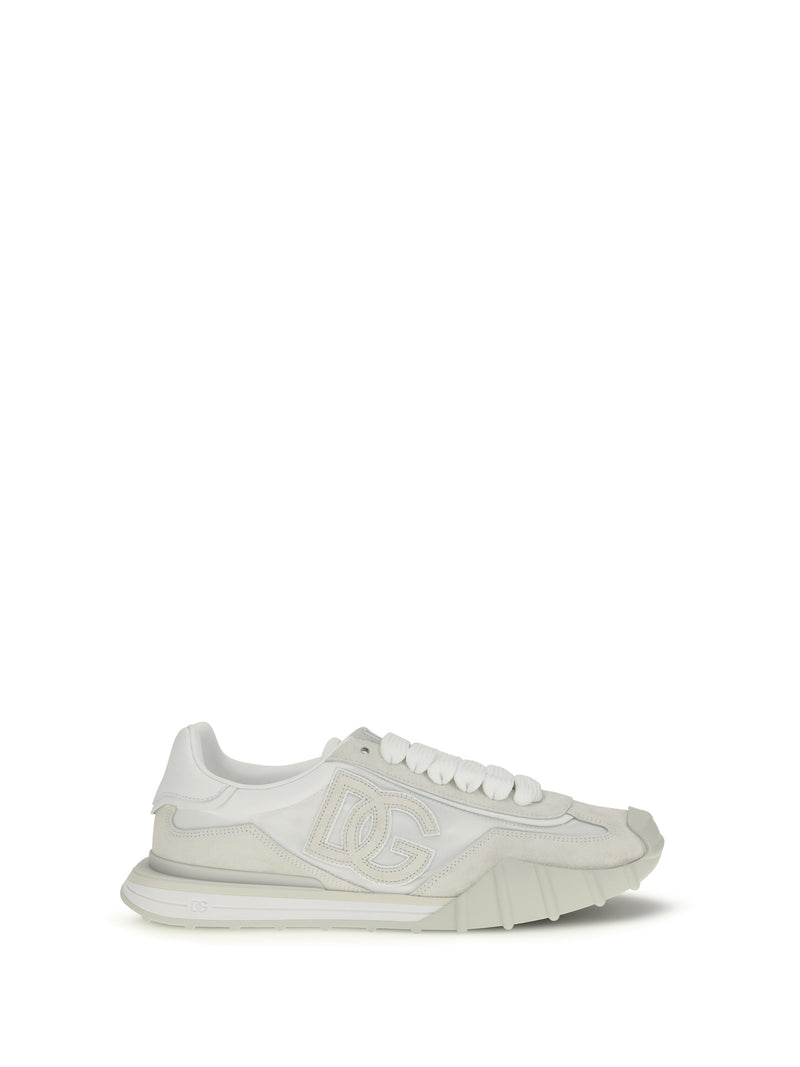 Dolce & Gabbana Dolce & Gabbana DG Athletic Sneakers Bianco/Panna - World Class Fashion
