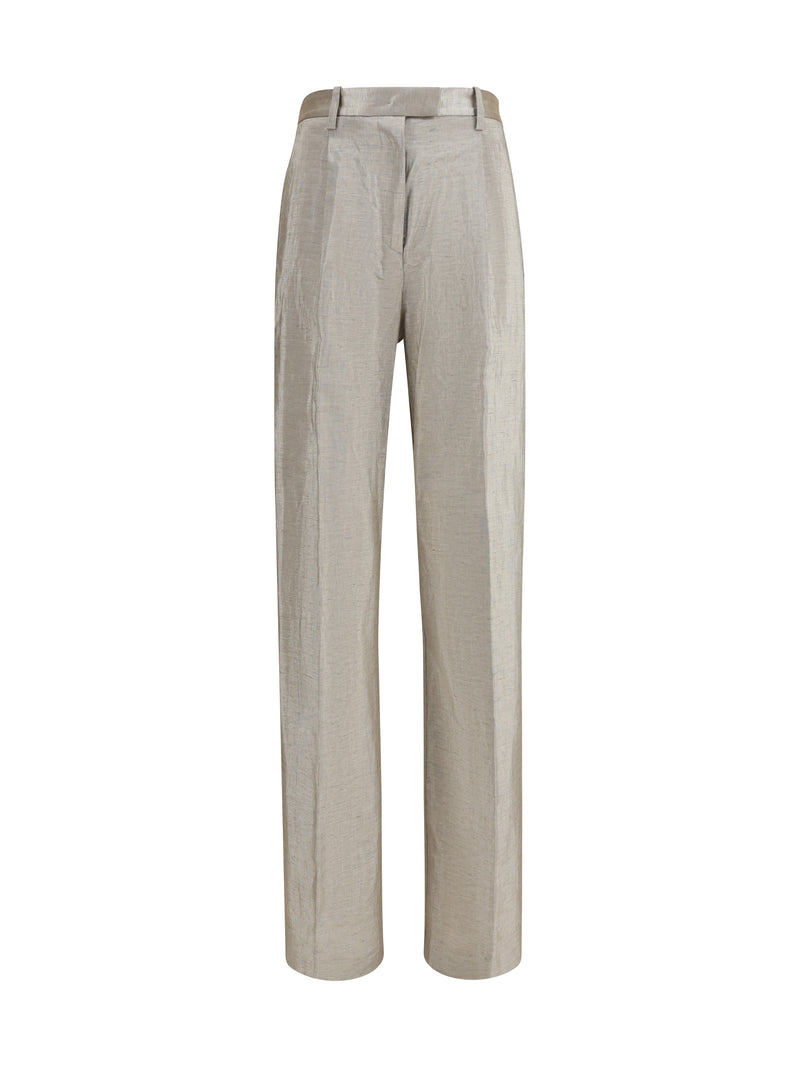 Forte_forte Forte_forte Lurex Tweed Pants Lucente - World Class Fashion