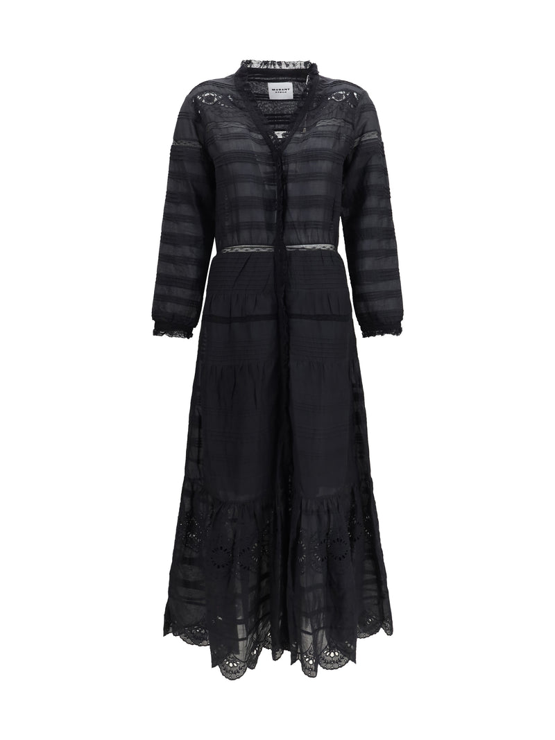 Marant Étoile Marant Étoile Daniva Shirt Dress Black - World Class Fashion