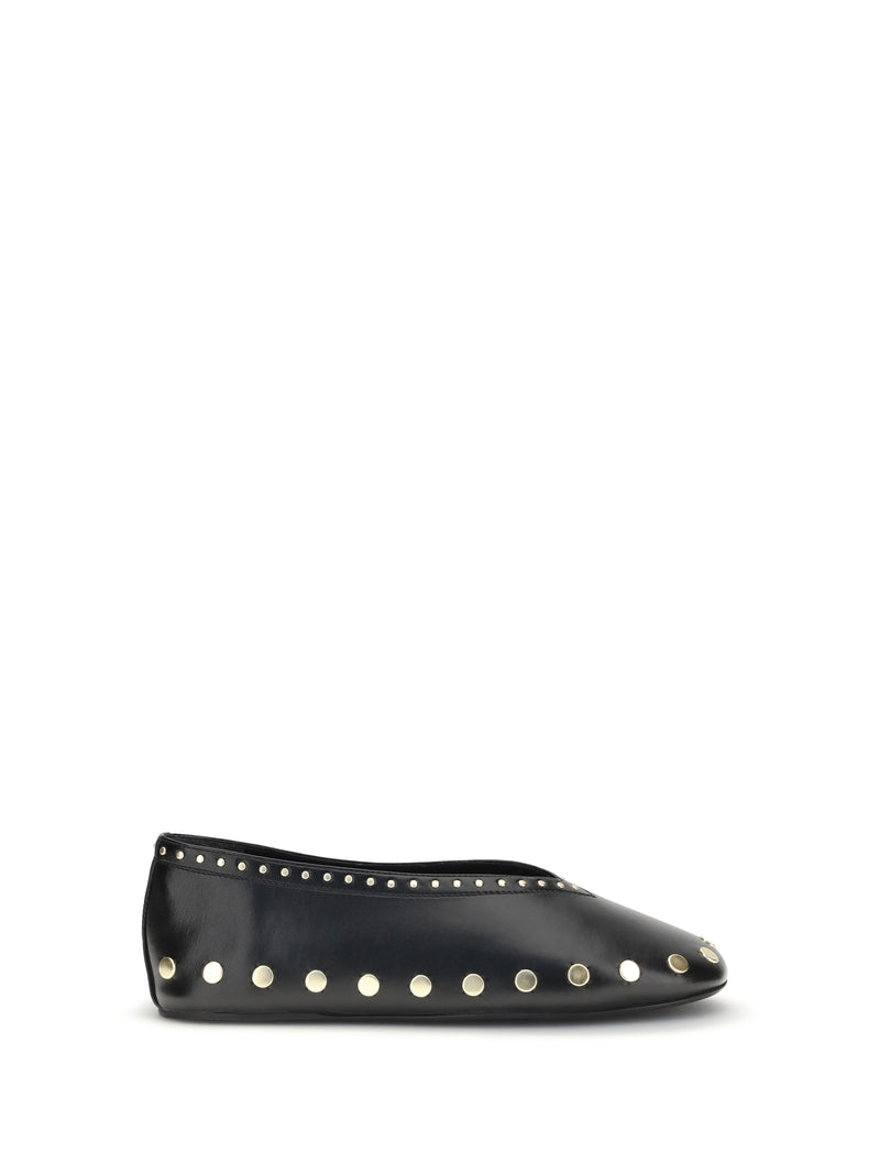 Ganni Ganni Jenny Ballerinas Black Women - World Class Fashion