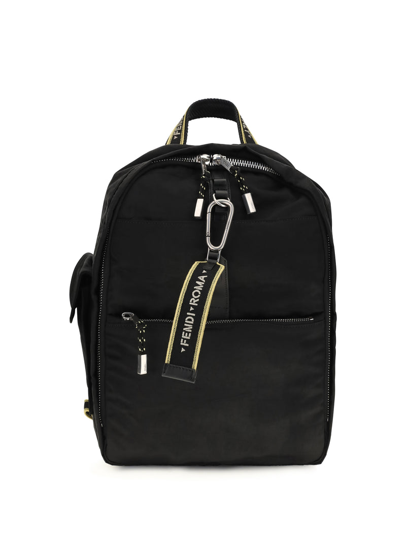 Fendi Fendi Climb Backpack Nero Men - World Class Fashion