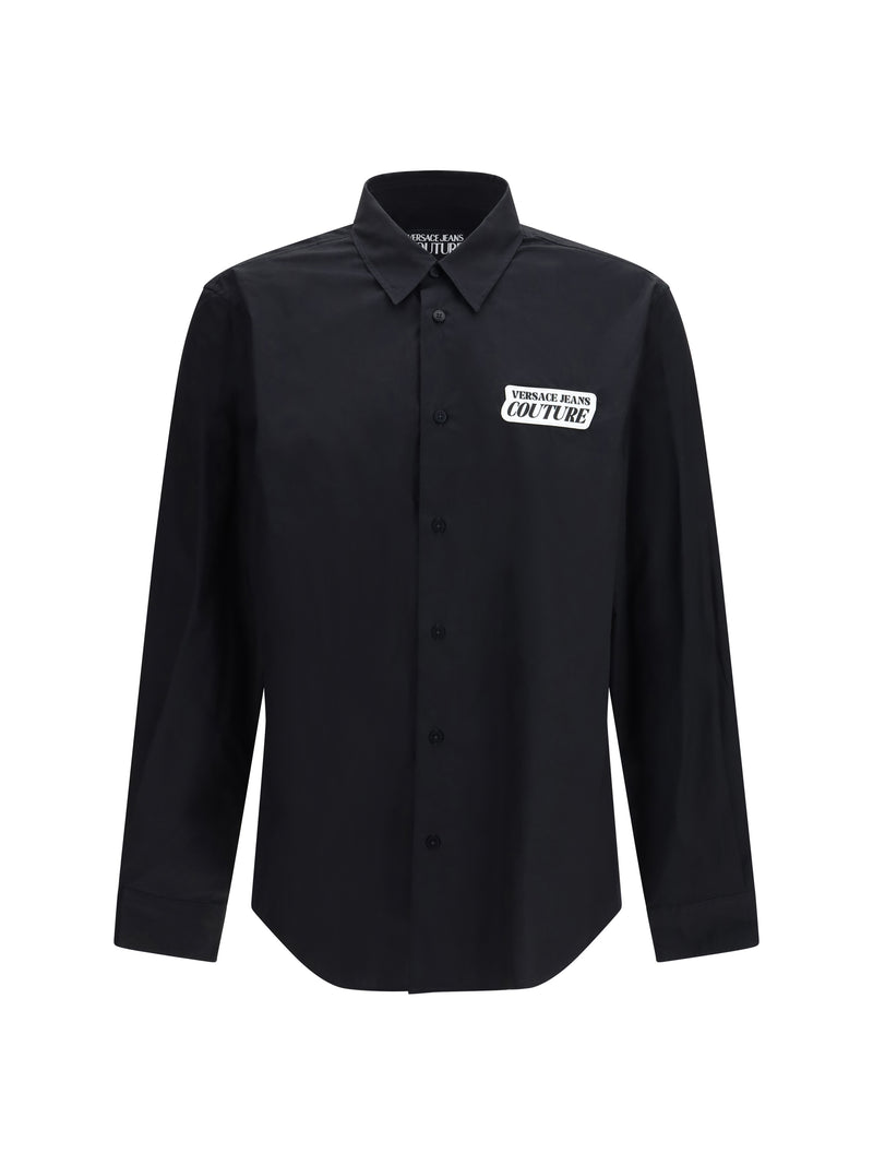 Versace Jeans Couture Versace Jeans Couture Cotton Shirt Black Men - World Class Fashion