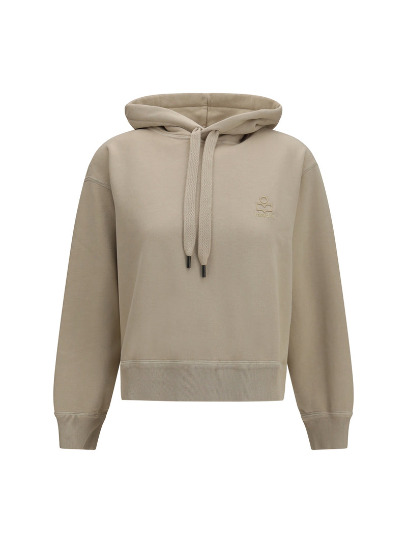 Marant Étoile Marant Étoile Salmy Logo Hoodie Sand - World Class Fashion