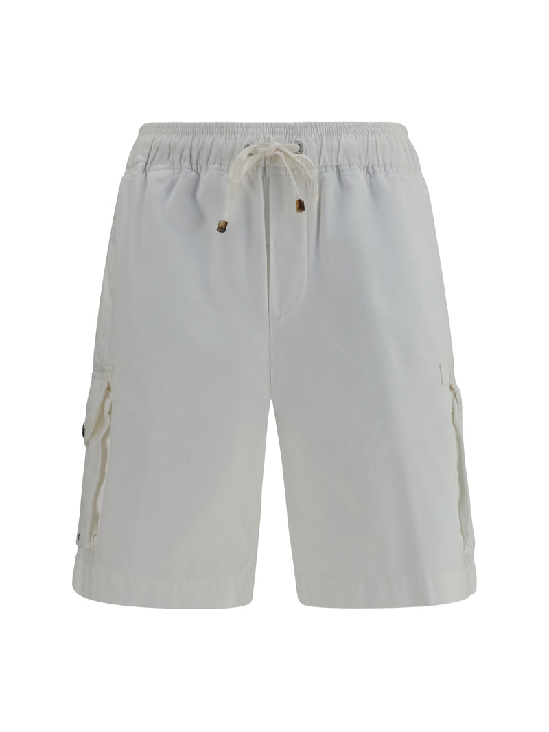 Brunello Cucinelli Brunello Cucinelli Cargo Shorts Neve - World Class Fashion