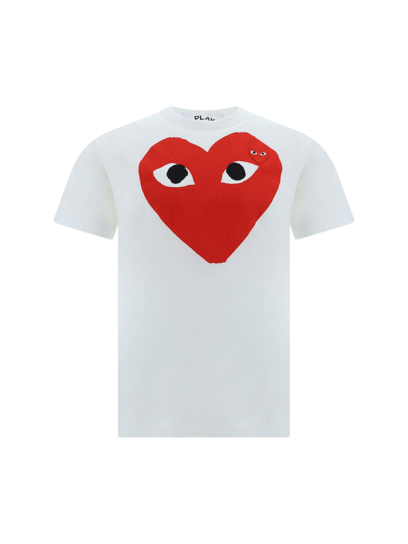 Comme Des Garçons Play Comme Des Garçons Play Cotton T-shirt Black Men - World Class Fashion