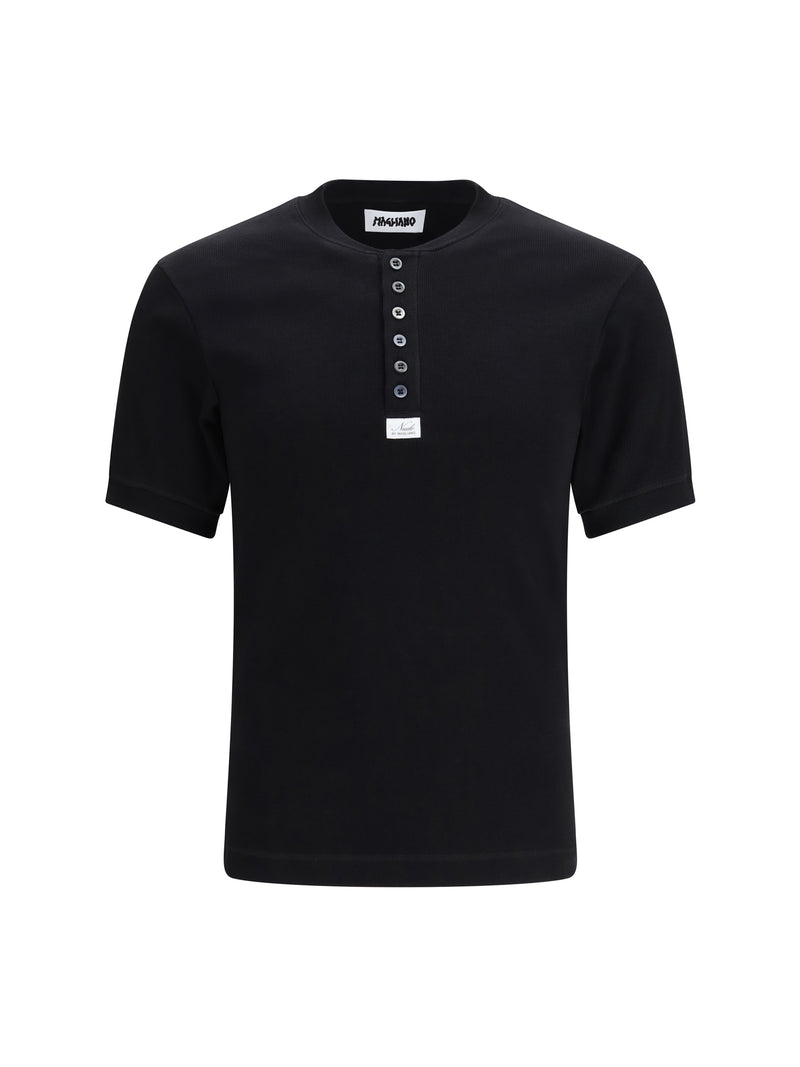 Magliano Magliano Nudo Small Serafino T-shirt Black - World Class Fashion