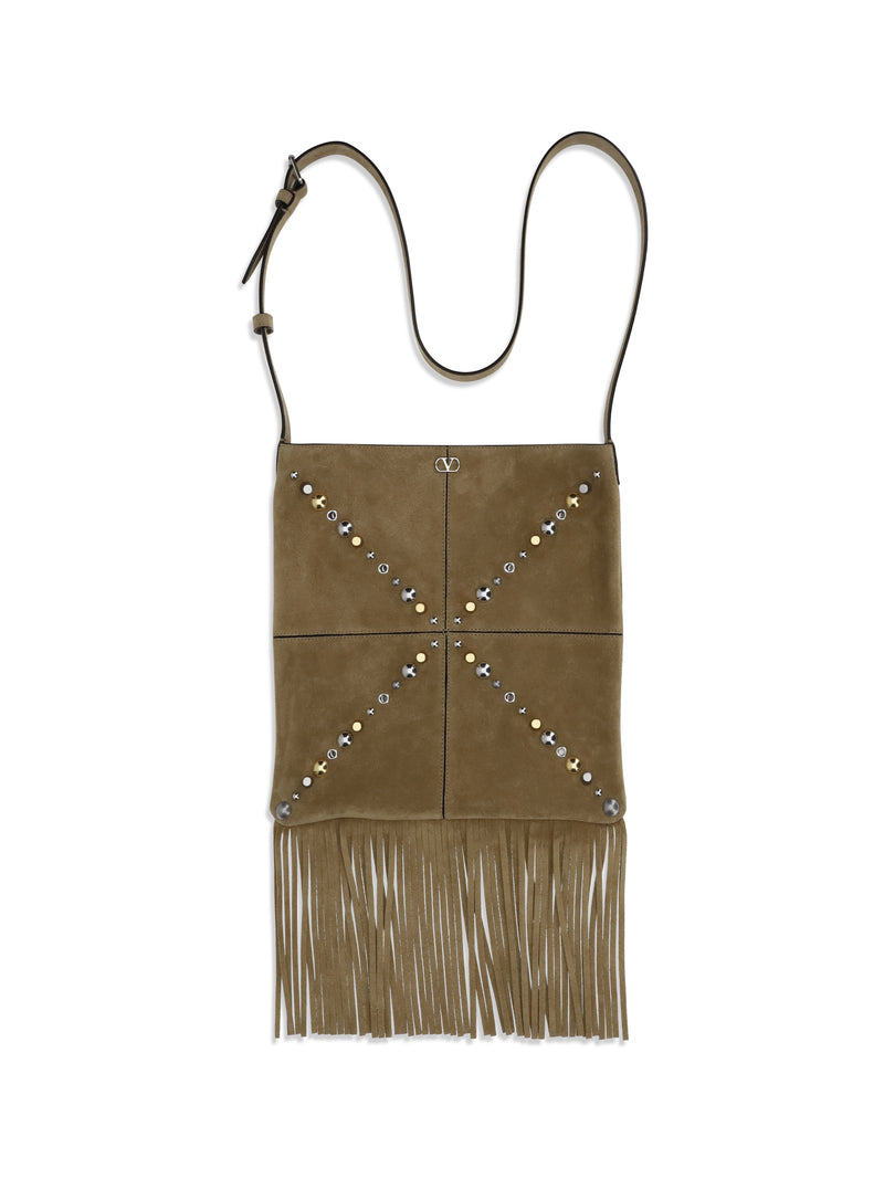 Valentino Garavani Valentino Garavani Nellcôte Shoulder Bag Havana Beige - World Class Fashion