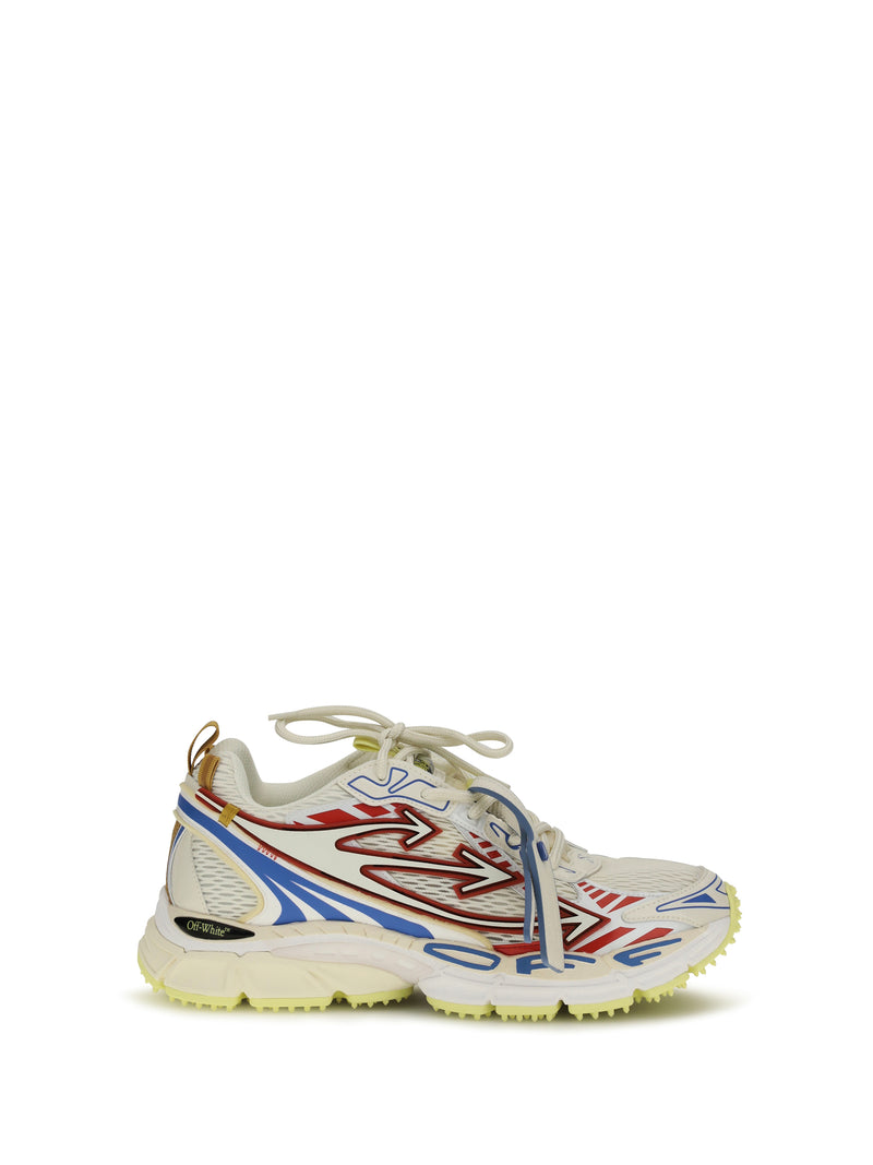Off-white Off-white Be Right Back Sneakers Royal Blue - Brick Red - World Class Fashion