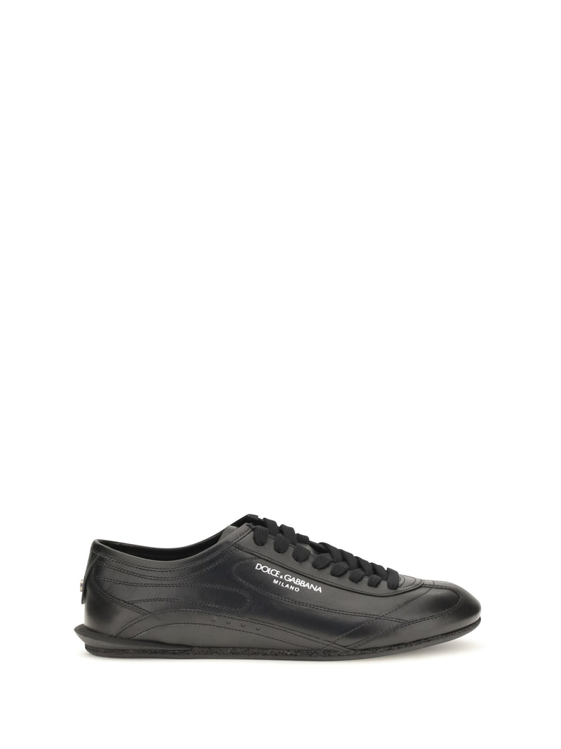 Dolce & Gabbana Dolce & Gabbana Lipari Low-top Sneakers Black - World Class Fashion