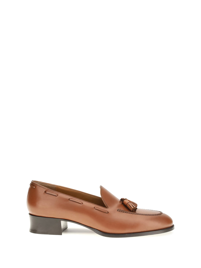 Loro Piana Loro Piana Serge Tassel Calfskin Loafers - World Class Fashion