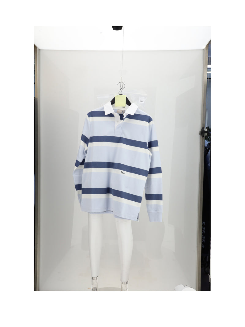 Dior Homme Dior Homme Rugby Polo Blue - World Class Fashion