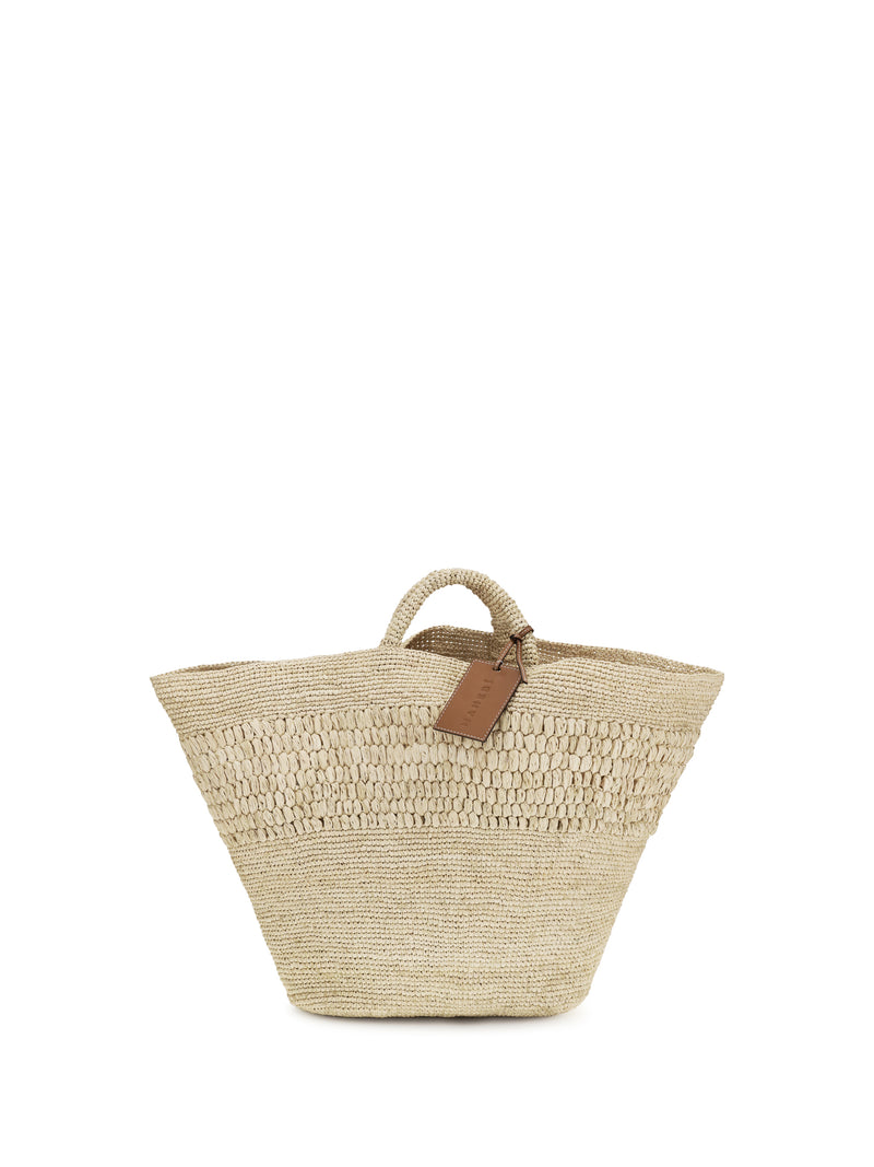 Manebi Manebi Fiji Raffia Handbag Natural - World Class Fashion