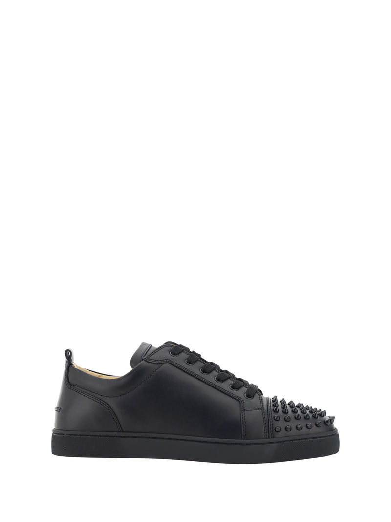 Christian Louboutin Christian Louboutin Louis Junior Spikes Sneakers Black - World Class Fashion