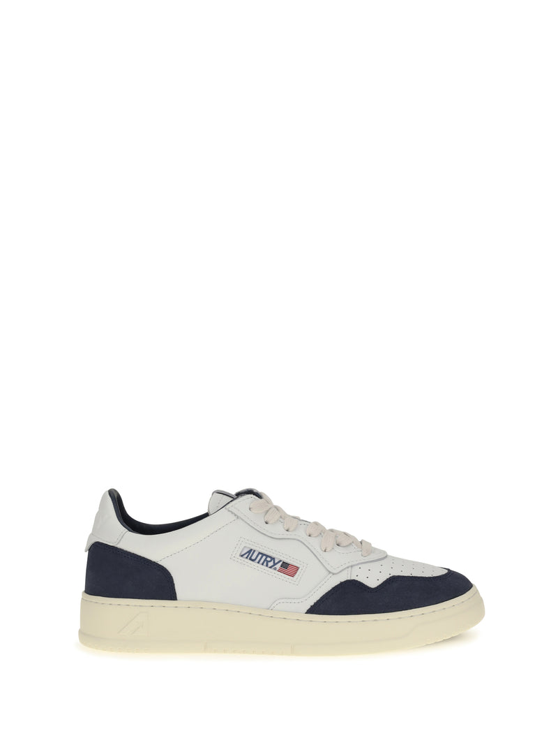 Autry Zapatillas bajas Autry Medalist blancas/vaqueras para hombre - World Class Fashion
