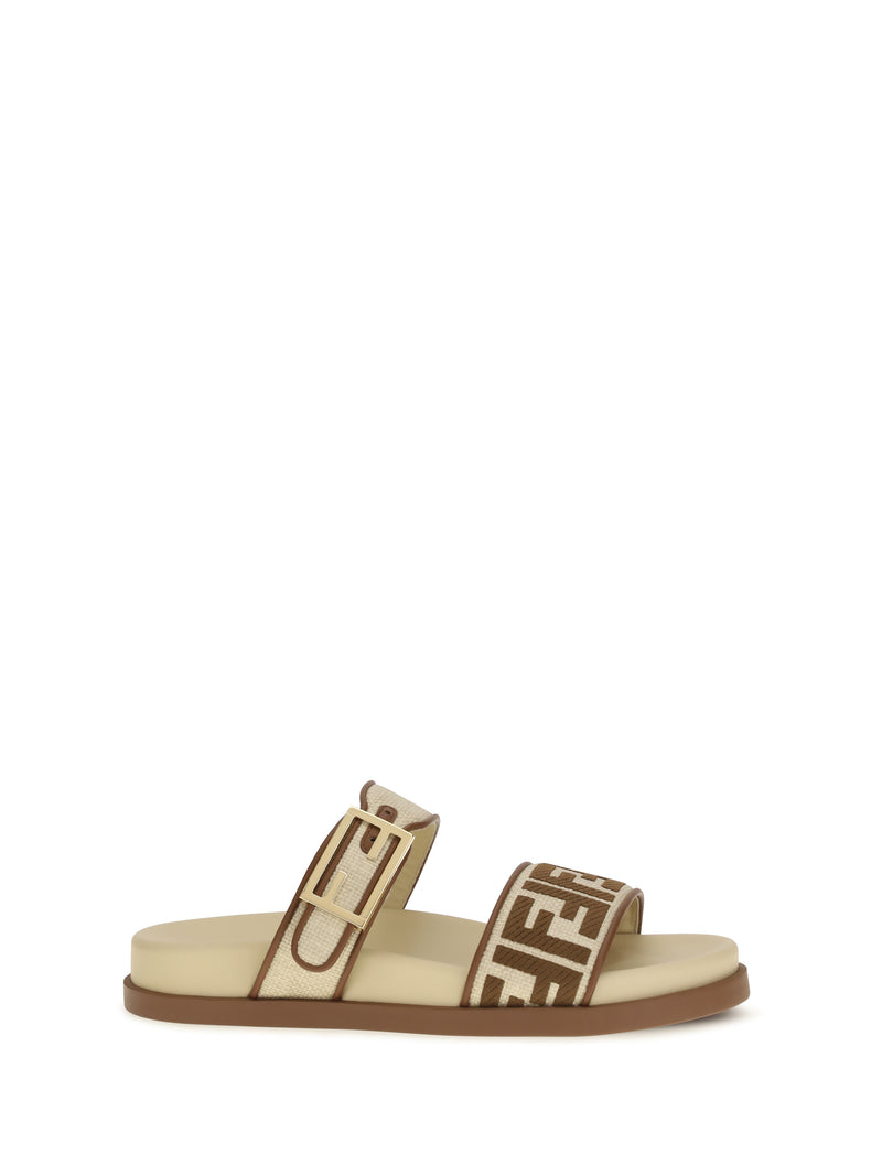 Fendi Fendi Feel Slide Sandals - World Class Fashion