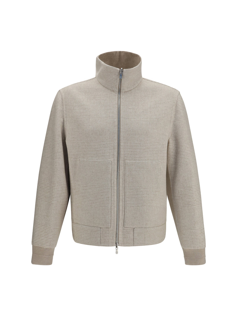 Brunello Cucinelli Brunello Cucinelli Double-face Cashmere Jacket Sabbia/Camel - World Class Fashion