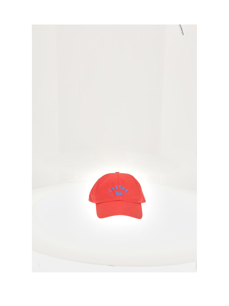 Celine Celine Cap Celine Sulky Ferrari Red - World Class Fashion