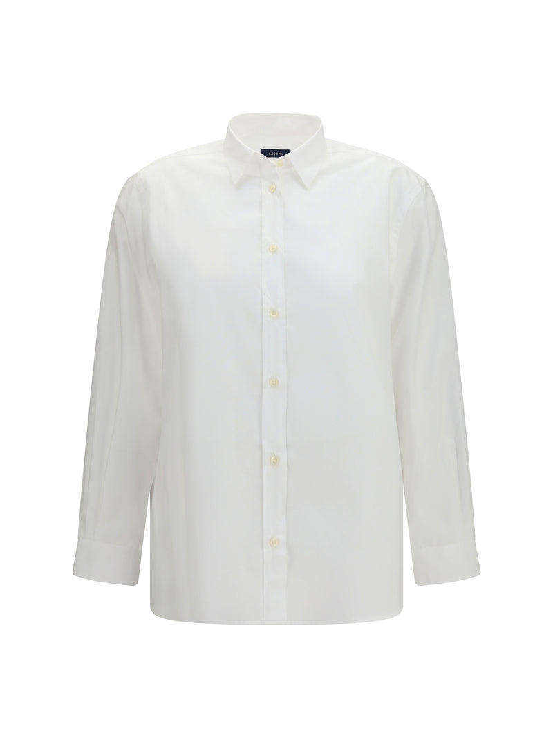 Deperlu Deperlu Giorgia Cotton Shirt White - World Class Fashion