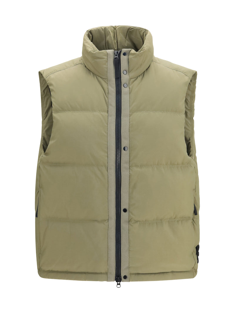Stone Island Stone Island Cordura Down Vest Military Green - World Class Fashion