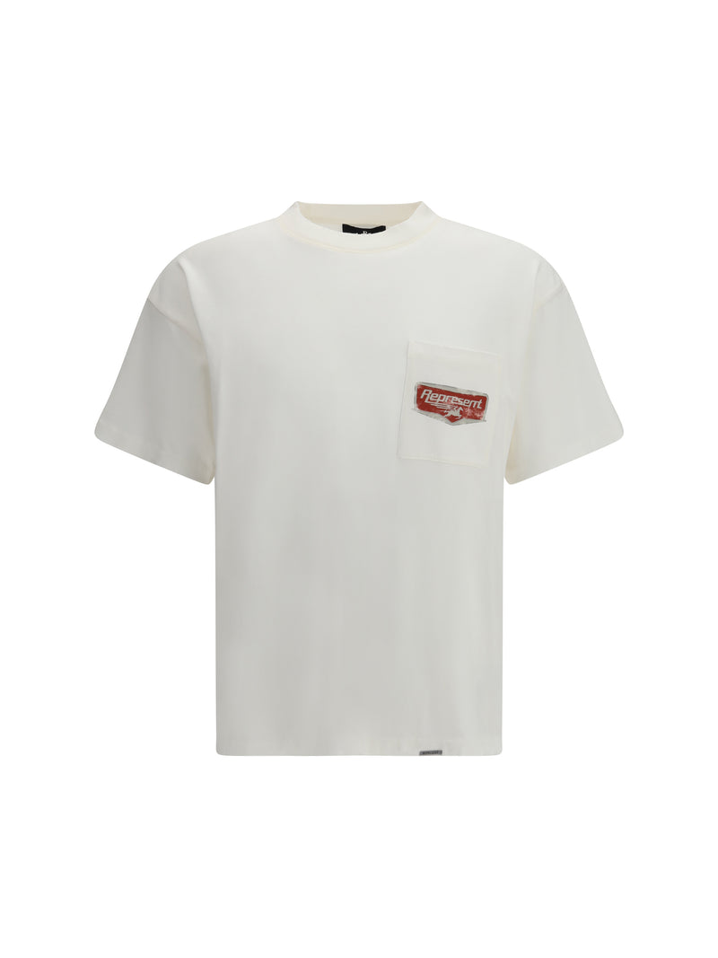 Represent Represent Nothing Faster T-shirt Flat White - World Class Fashion