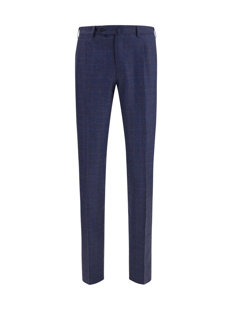 Germano Germano Tailored Pants Checkered Men - World Class Fashion