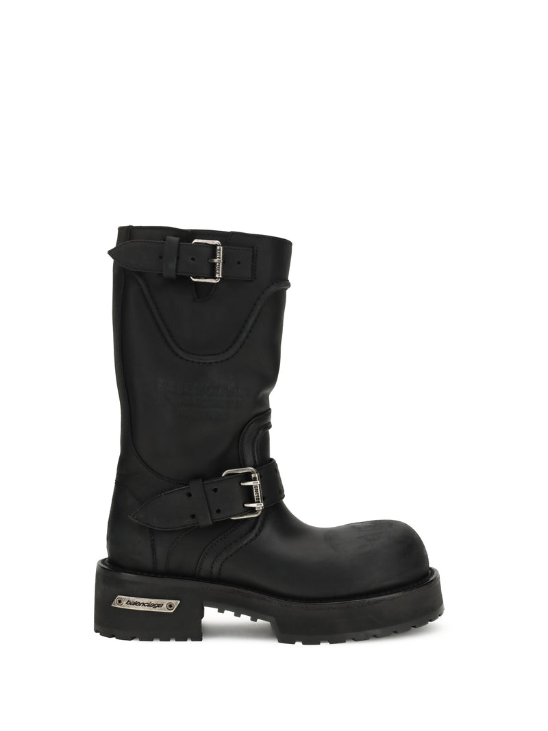 Balenciaga Balenciaga Venom Boots Black/Silver Women - World Class Fashion