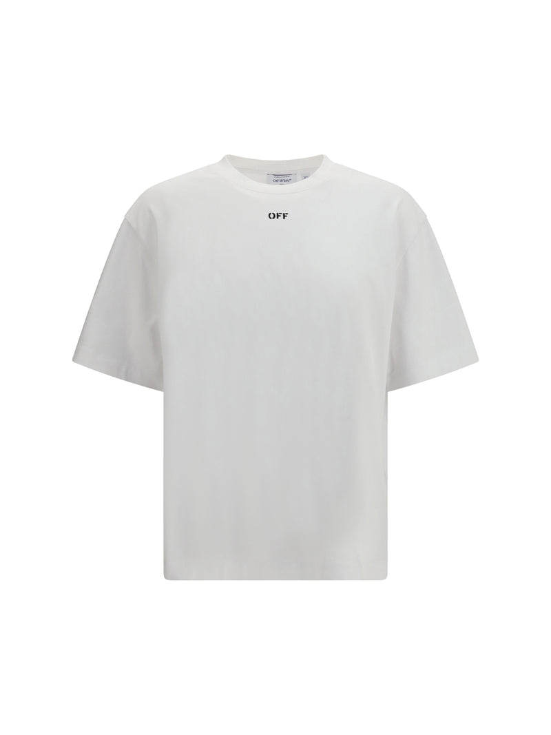 Off-white Off-white Chain Araldic Arrow T-shirt White Men - World Class Fashion