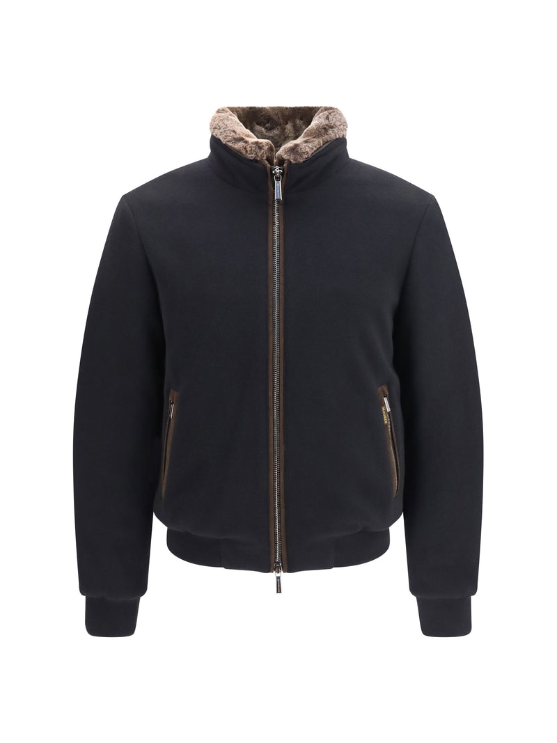 Moorer Moorer Bellati MRW Bomber Nero - World Class Fashion