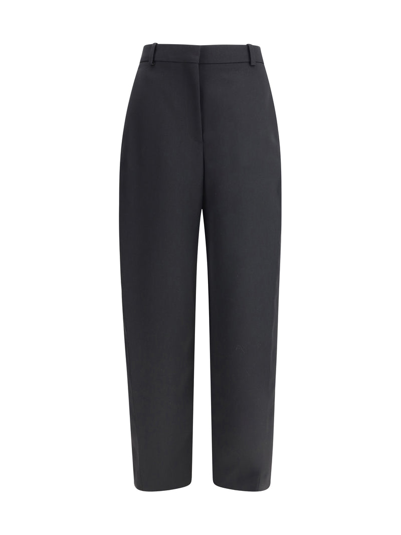 Givenchy Givenchy Grain de Poudre Wool Tailored Pants Black - World Class Fashion