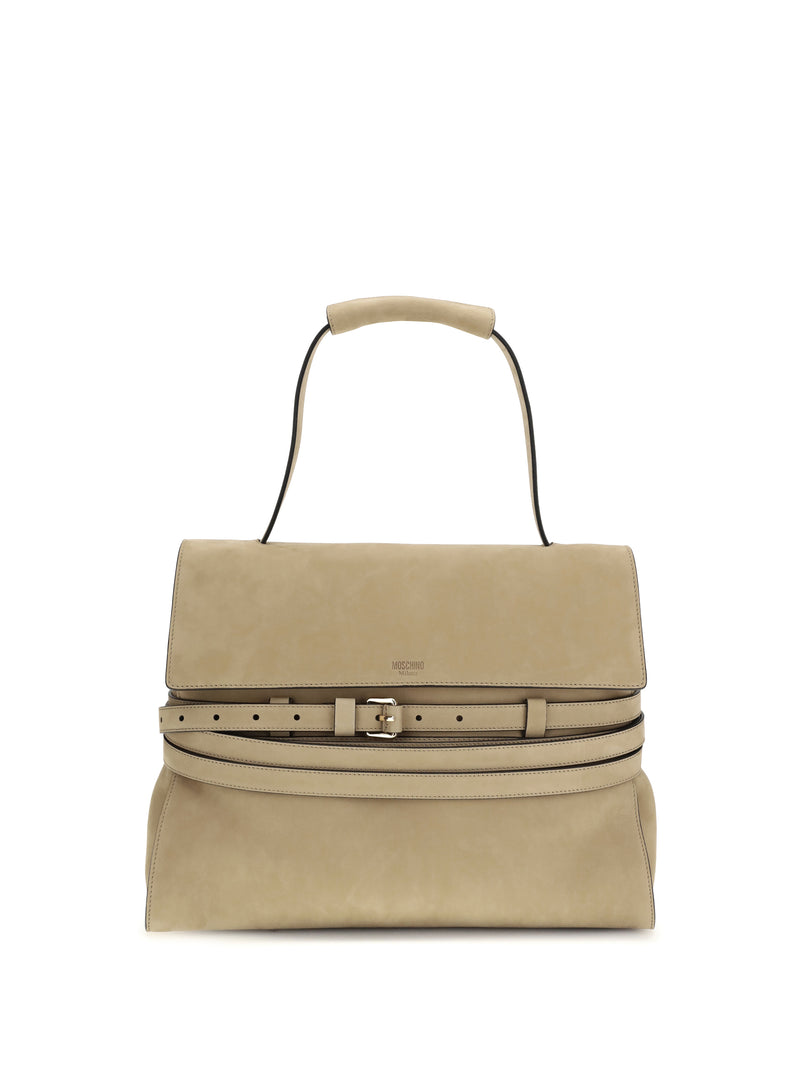 Moschino Moschino Tie Me Handbag Ecru - World Class Fashion