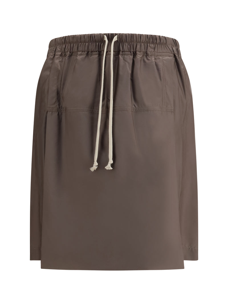Moncler + Rick Owens Moncler + Rick Owens Kilt Shorts Dark Dust Men - World Class Fashion
