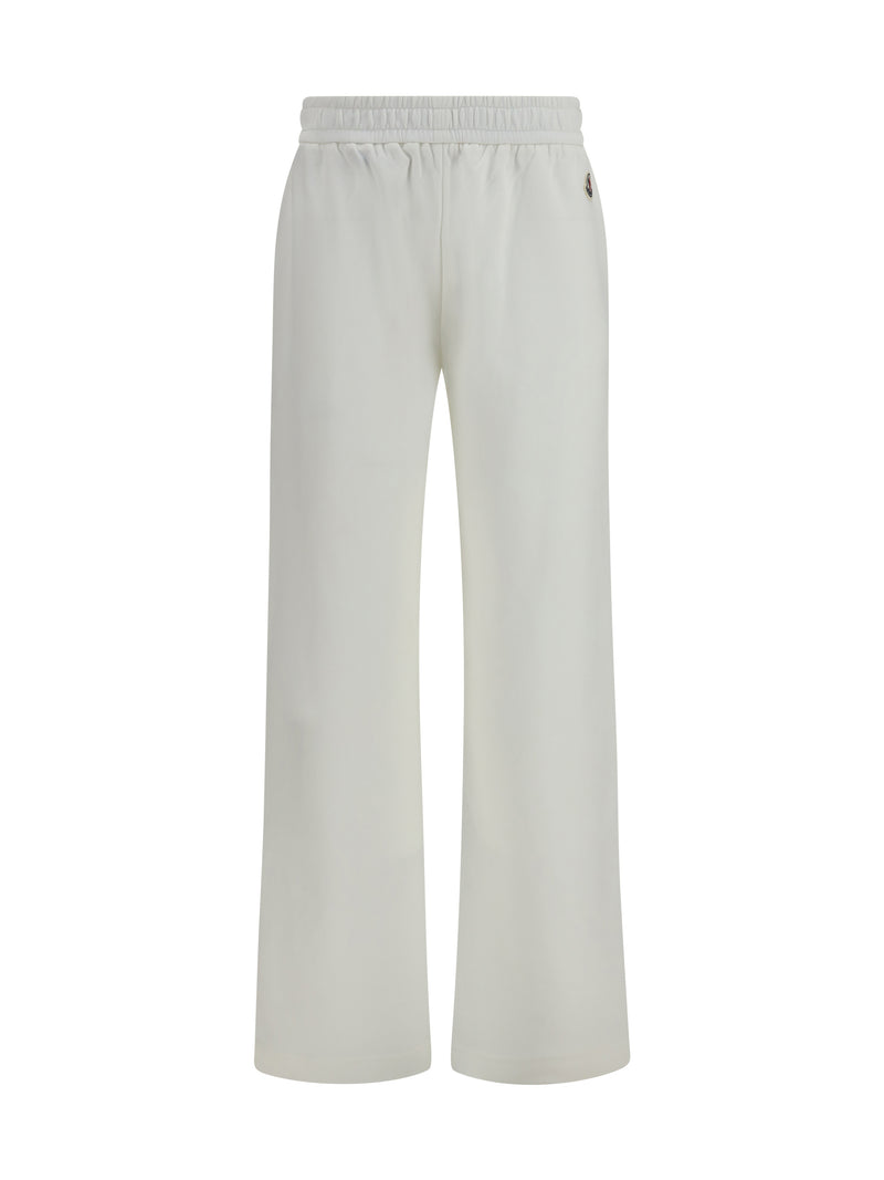 Moncler Moncler Logo-appliqué Pants Natural Women - World Class Fashion