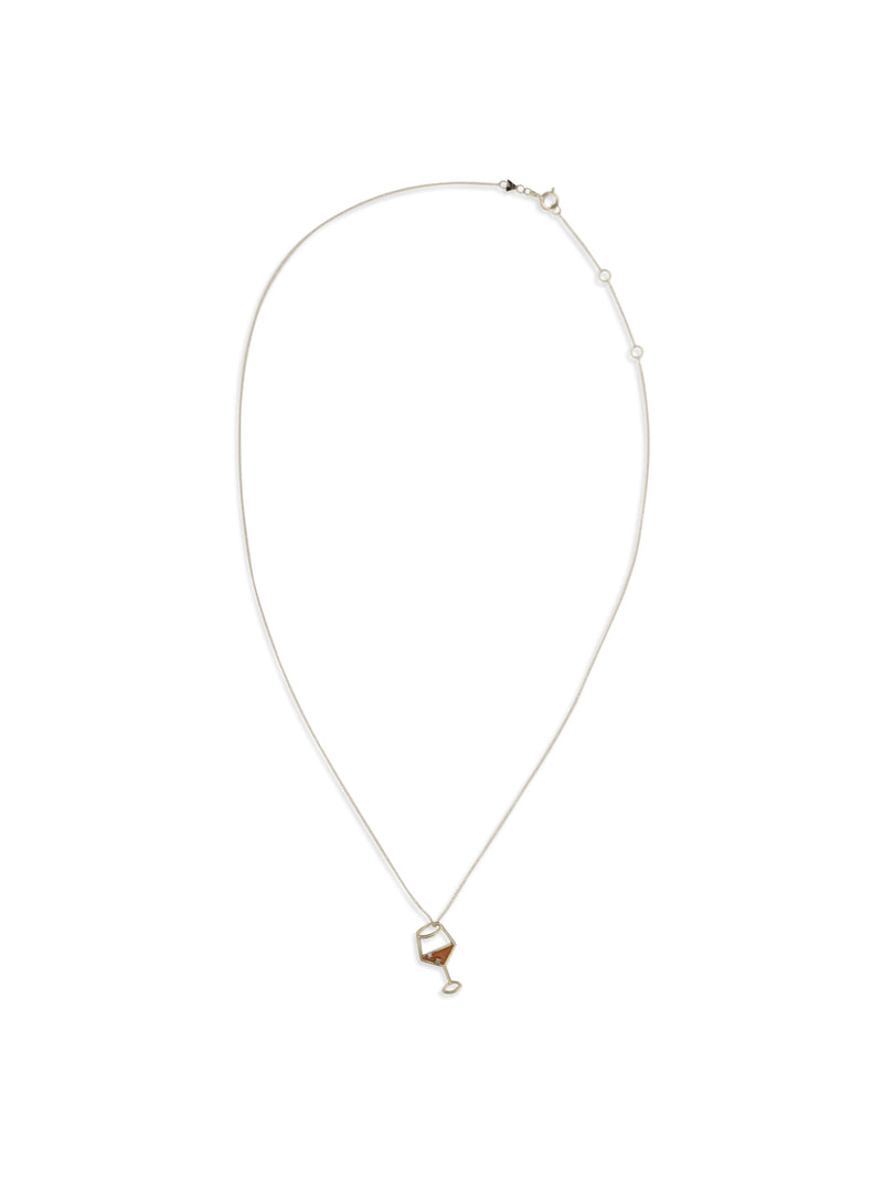 Aliita Aliita Spritz Brillante Enamel Necklace Sunrise Orange - World Class Fashion
