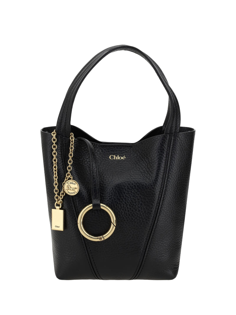 Chloe Chloé Spin Shoulder Bag Black - World Class Fashion