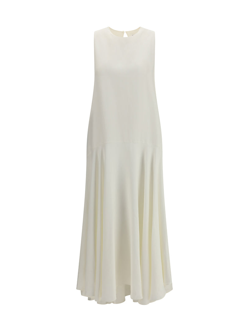 P.a.r.o.s.h. P.a.r.o.s.h. Sleeveless Dress Panna - World Class Fashion