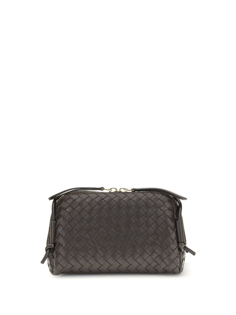 Bottega Veneta Bottega Veneta Concert Handle Clutch Fondant-M Brass - World Class Fashion