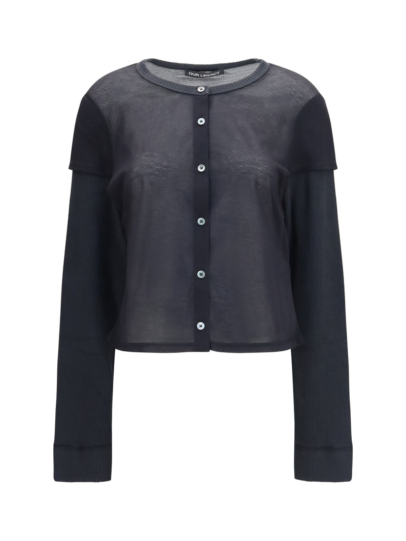 Our Legacy Our Legacy Heat Cardigan Black - World Class Fashion