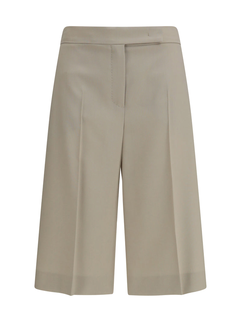 Max Mara Max Mara Umile Bermuda Beige para Mujer - World Class Fashion