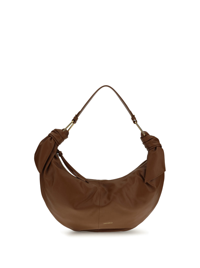 Coccinelle Coccinelle Furoshiki Shoulder Bag Cognac - World Class Fashion