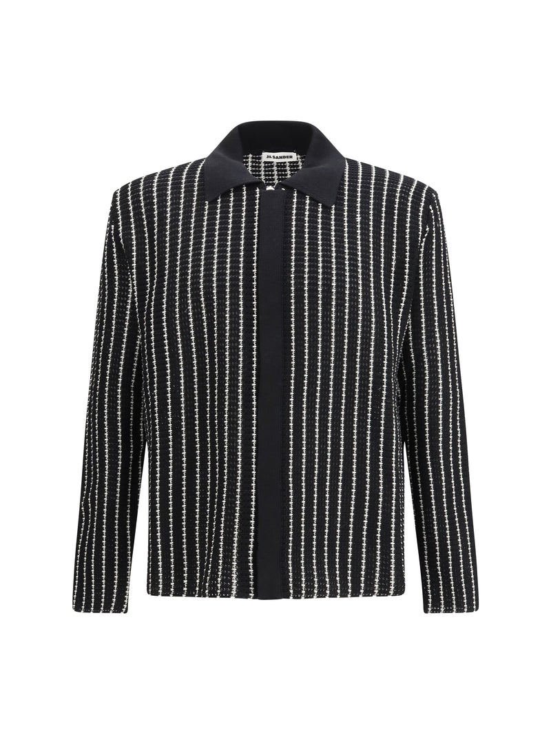 Jil Sander Jil Sander Embroidered Crochet Cardigan City - World Class Fashion
