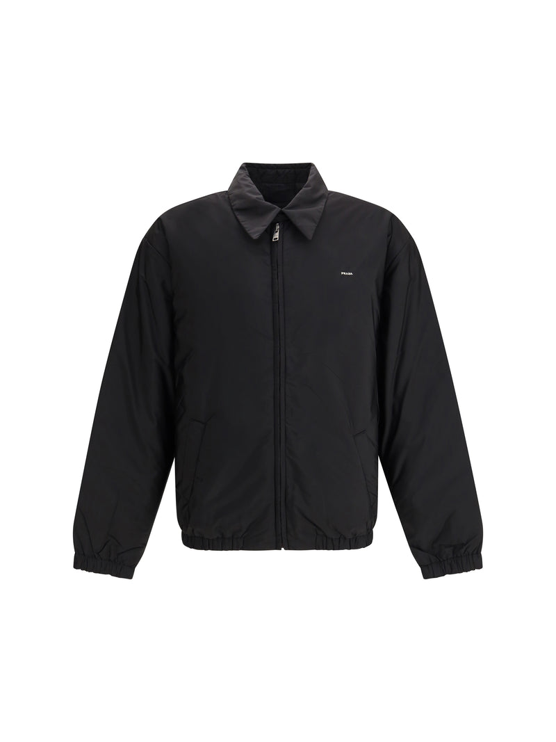 Prada Prada Nylon Jacket Nero Men - World Class Fashion