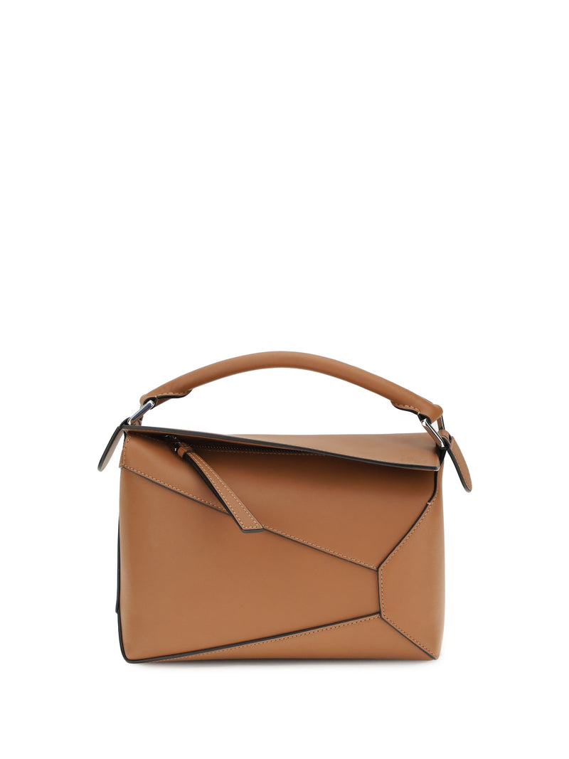 Loewe Loewe Puzzle Small Handbag Tan - World Class Fashion