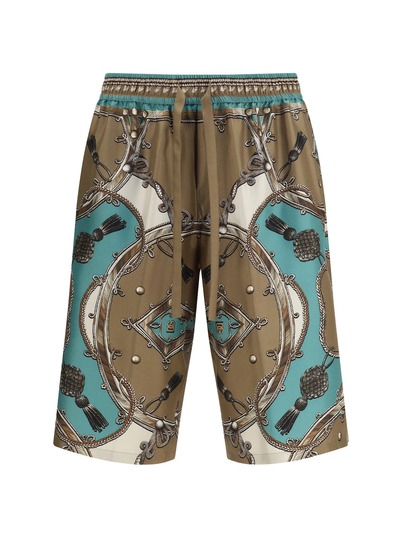 Dolce & Gabbana Dolce & Gabbana Vanity Bermuda Shorts Corde/Nappe F.Verdon - World Class Fashion