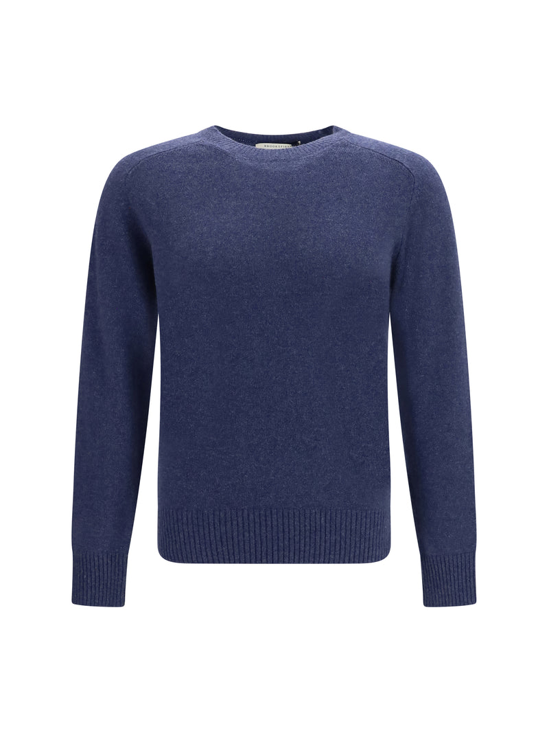 Brooksfield Brooksfield Crewneck Sweater Blue Men - World Class Fashion