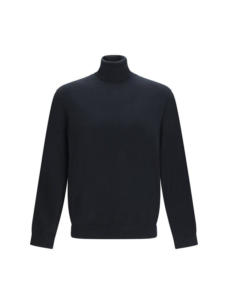 Zegna Zegna Oasi Cashmere Turtleneck Sweater Black Men - World Class Fashion