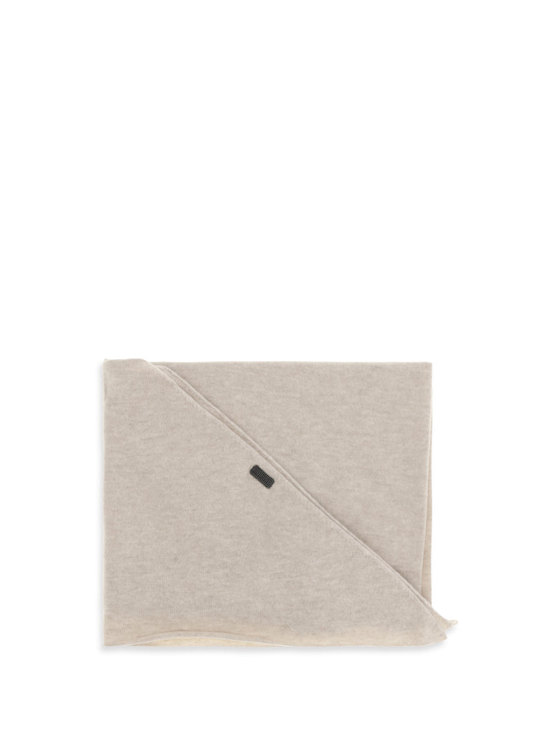 Brunello Cucinelli Brunello Cucinelli Cashmere Scarf Rustic Beige - World Class Fashion
