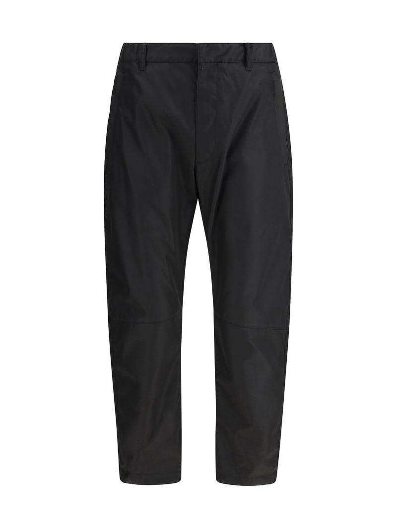 Prada Prada Re-Nylon Pants Nero Men - World Class Fashion